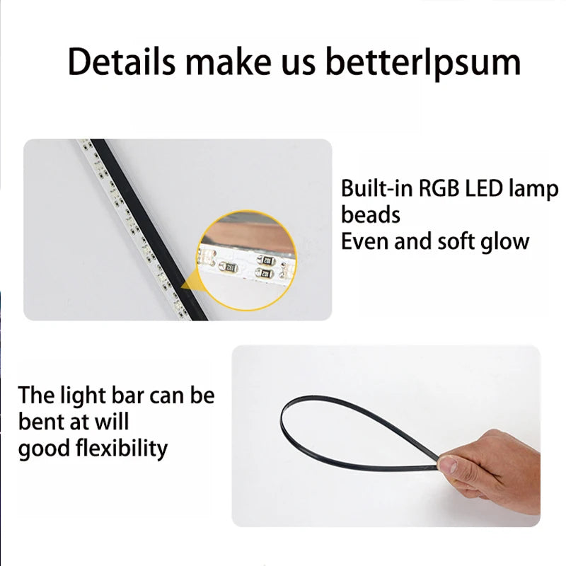 Full Color LED Interior Ambient Light Strip Kit