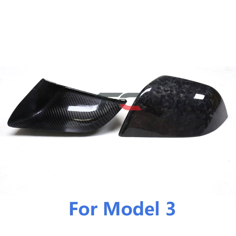 Real Carbon Fiber Side Mirror Caps - Pair