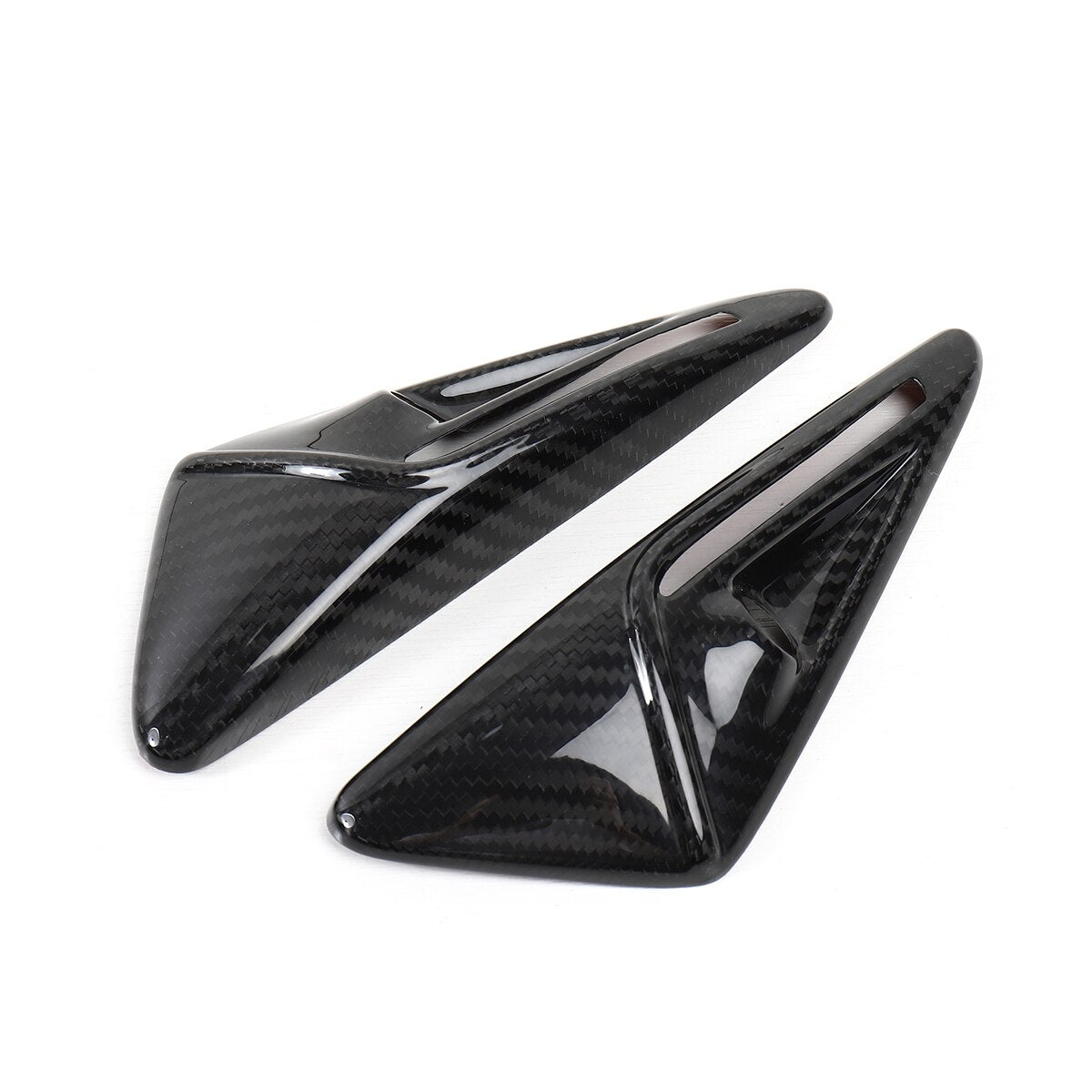 Real Carbon Fiber Side Camera Full CoverS (Pair)