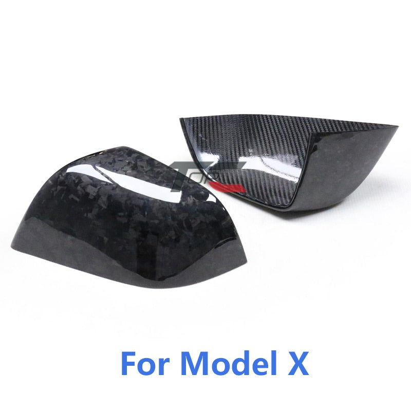 Real Carbon Fiber Side Mirror Caps - Pair