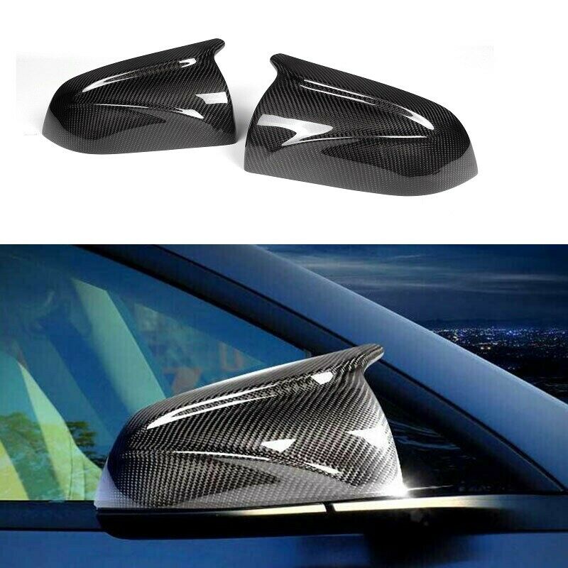 Model 3 M-Style Real Carbon Fiber Side Mirror Replacement