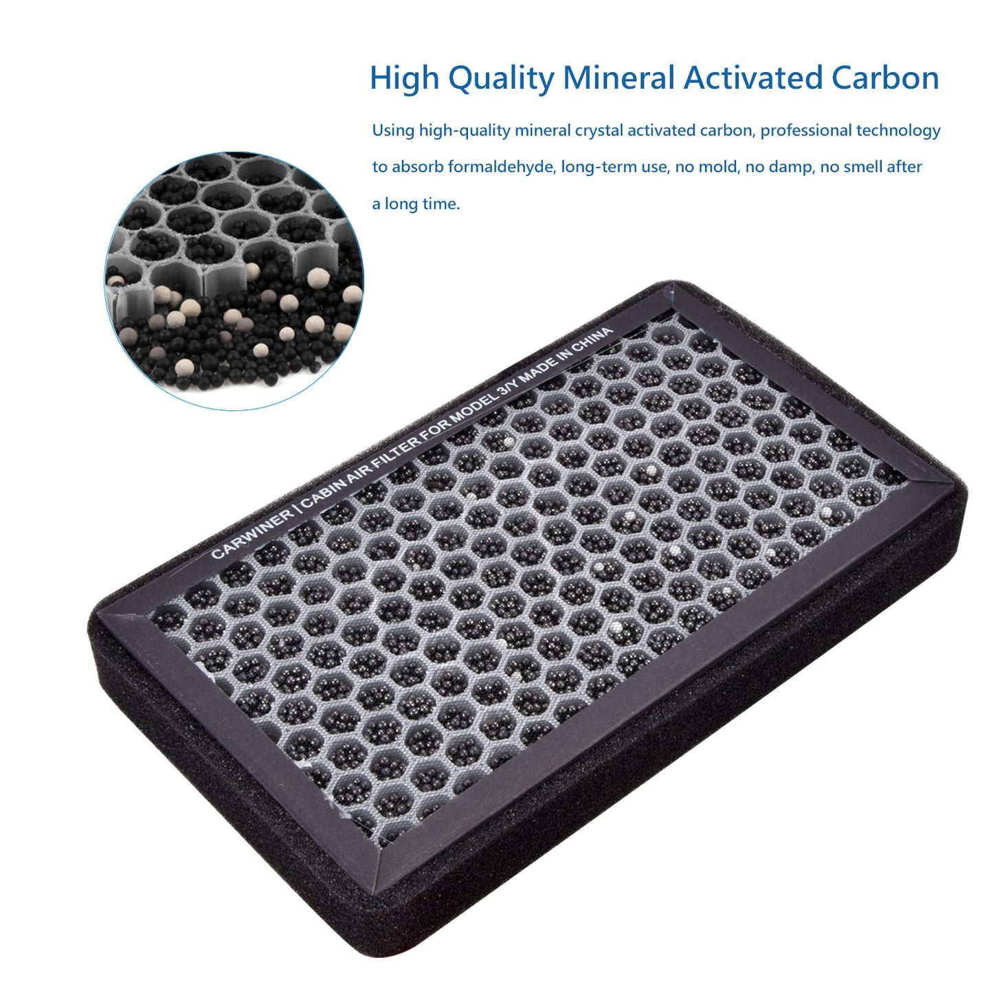 Cabin Air Filter HEPA with Activated Carbon (2pcs)