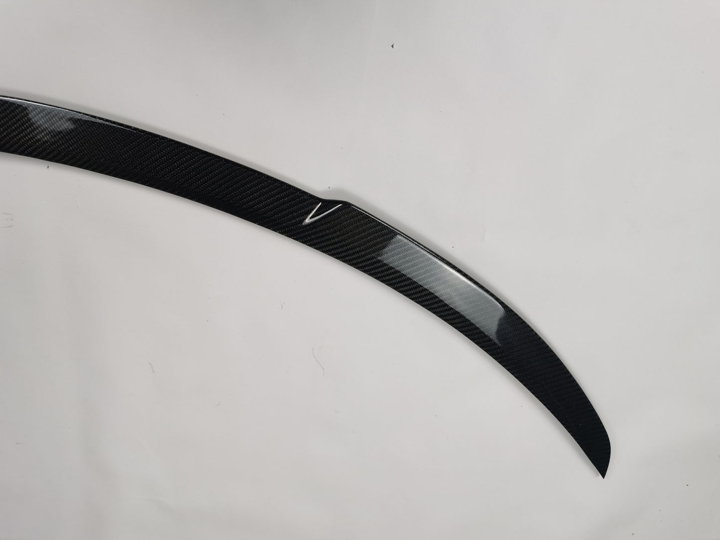 Model Y Real Carbon Fiber Spoiler Trunk Lip