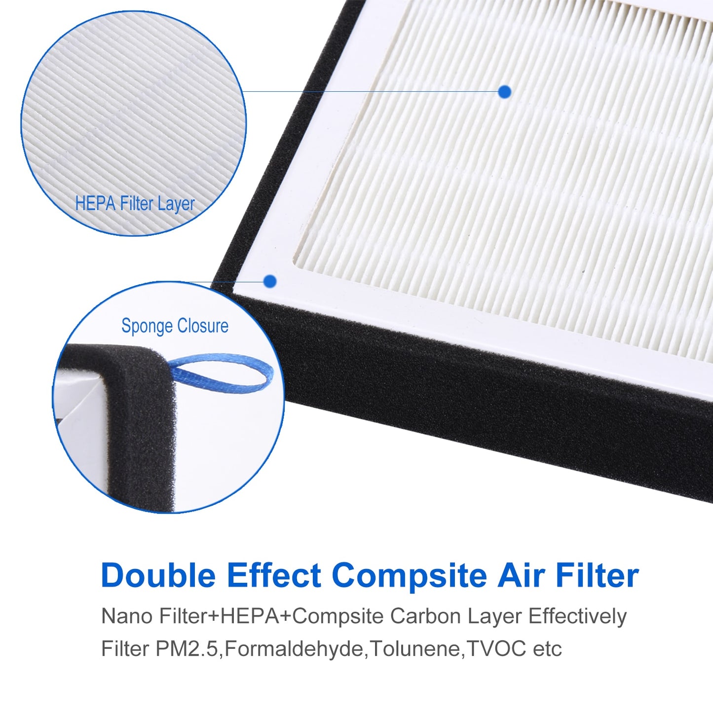 Cabin Air Filter HEPA with Activated Carbon (2pcs)