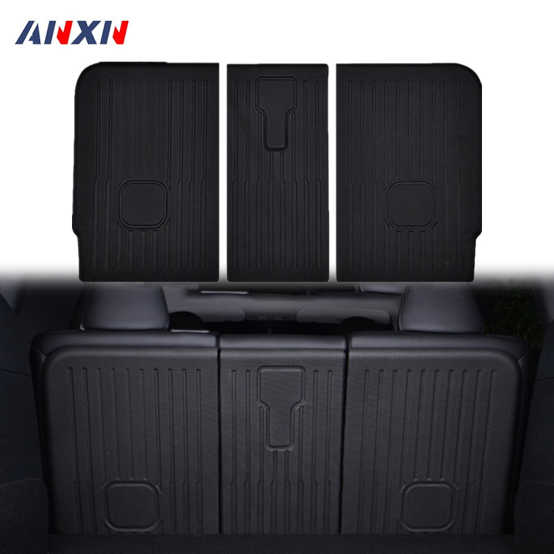 XPE Rear Seat Trunk Anti Kick Covers for Tesla Model Y & 3