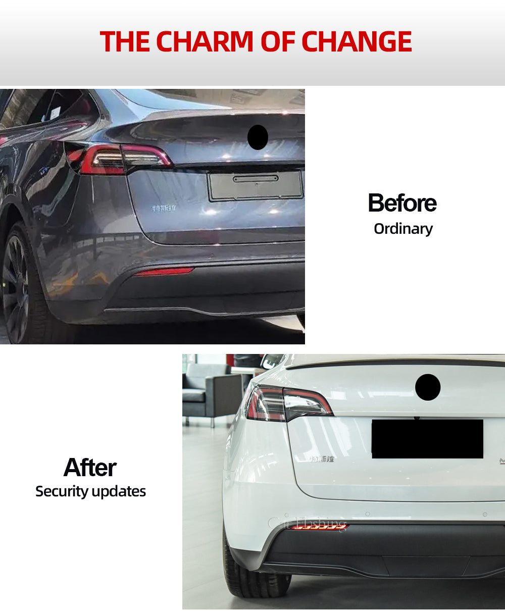 Tesla Model 3/Y Dynamic LED Rear Reflector Lights