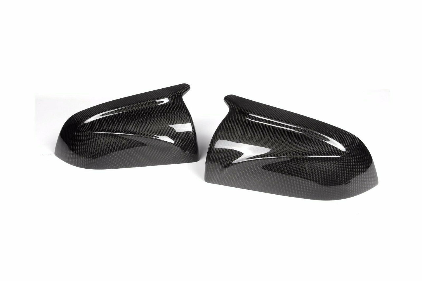 Model 3 M-Style Real Carbon Fiber Side Mirror Replacement