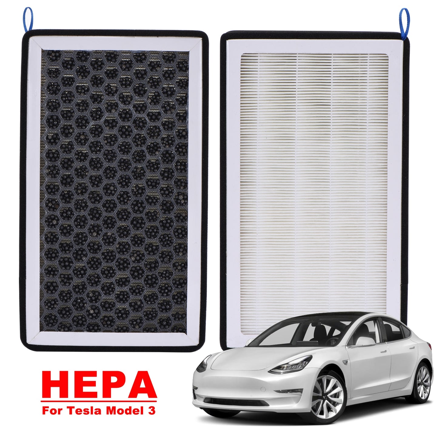 Cabin Air Filter HEPA with Activated Carbon (2pcs)